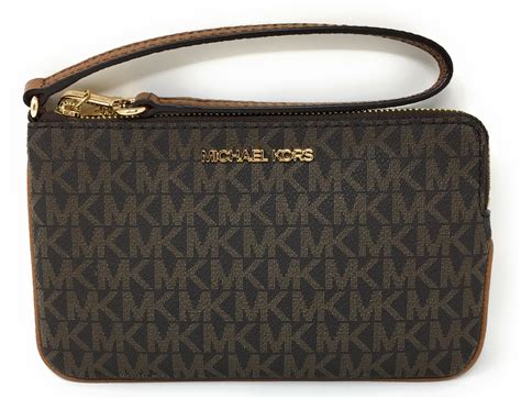 michael kors tote matching wristlet|Michael Kors large wallet wristlet.